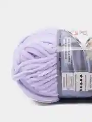 Сиреневый пряжа плюшевая Alize Velluto, микрополиэстер, 100 г, 68 м