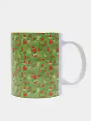 Коралловый новогодняя кружка