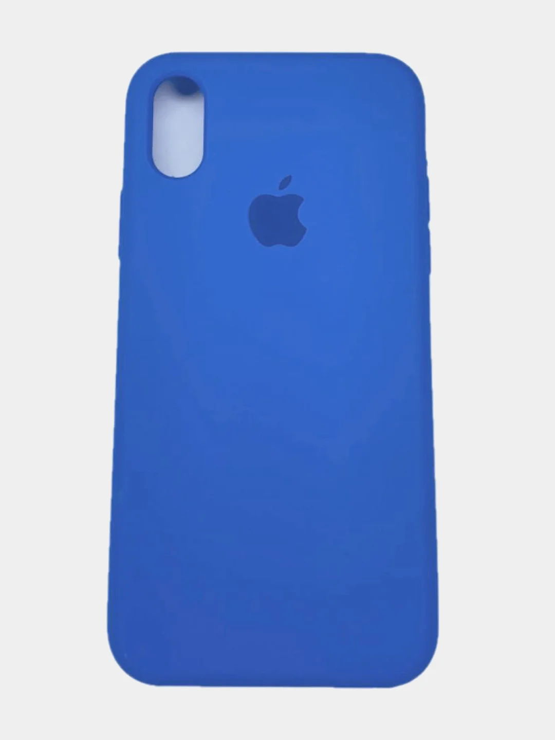 Лазурный чехол Silicone Case для iPhone X/XS