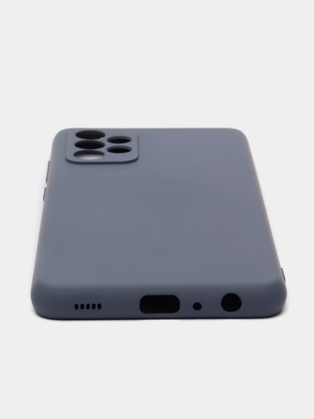 Морской чехол Silicone Case для Samsung Galaxy A72 с защитой камеры