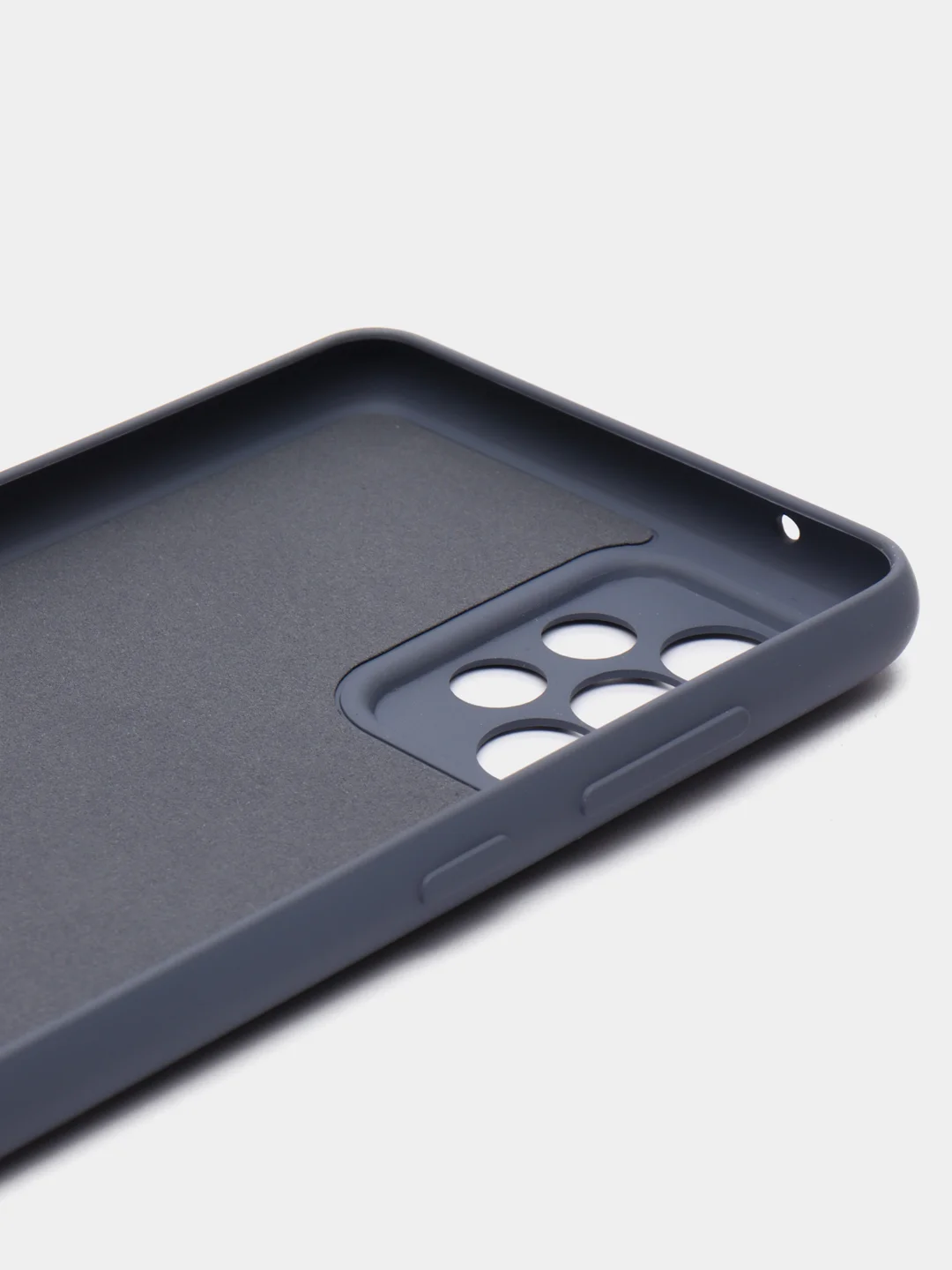 Морской чехол Silicone Case для Samsung Galaxy A72 с защитой камеры