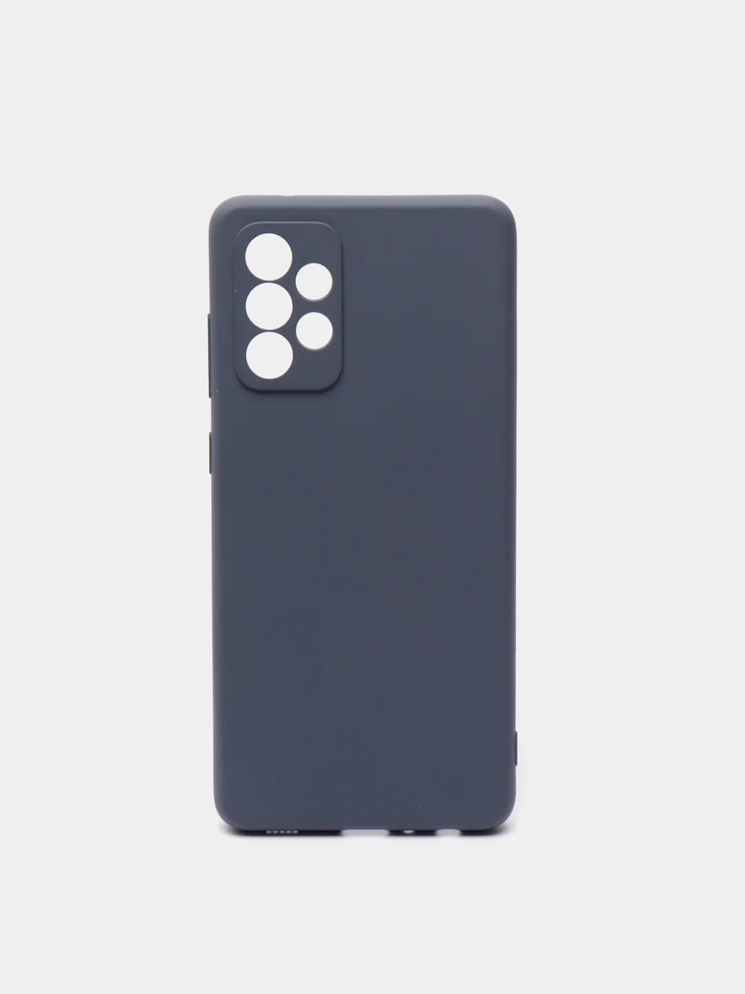Морской чехол Silicone Case для Samsung Galaxy A72 с защитой камеры