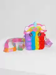 Красный сумка детская 3 в 1, антистресс Pop It