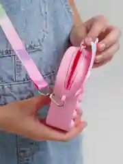 Розовый сумка детская 3 в 1, антистресс Pop It