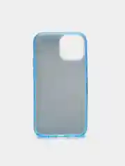Голубой чехол для iPhone 12, 12 Pro 13 Pro Max 13 mini 14 Pro Max 15 Pro Max блестящий сияющий