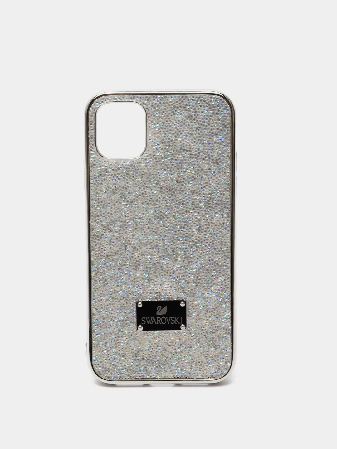 Белый чехол со стразами iPhone 11, 12, 12 Pro, 12 Pro Max, 13, 13 Pro, 13 Pro Max