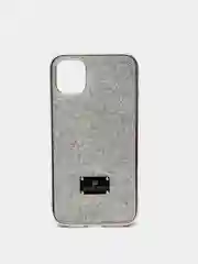 Белый чехол со стразами iPhone 11, 12, 12 Pro, 12 Pro Max, 13, 13 Pro, 13 Pro Max