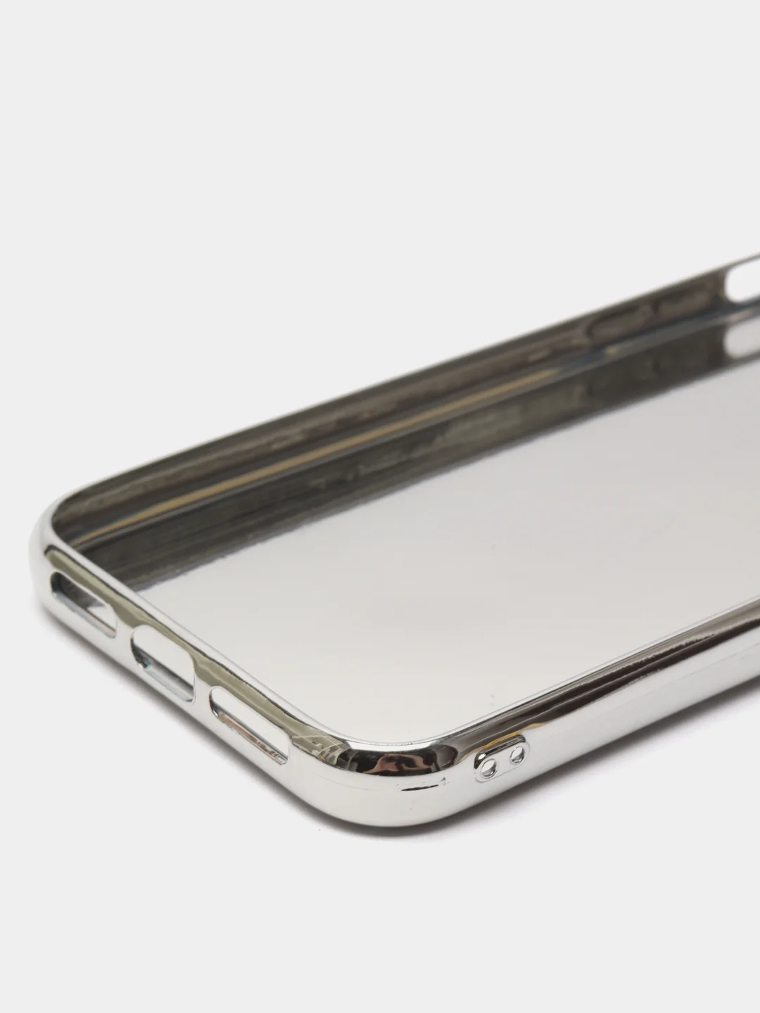 Белый чехол со стразами iPhone 11, 12, 12 Pro, 12 Pro Max, 13, 13 Pro, 13 Pro Max