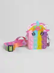 Лавандовый сумка детская 3 в 1, антистресс Pop It