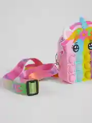 Лавандовый сумка детская 3 в 1, антистресс Pop It