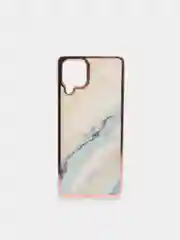 Чехол Samsung Galaxy A22 4G / M22 / M32 силиконовый с мраморным рисунком