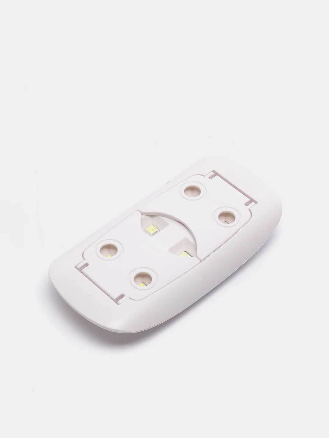 Белый led лампа для ногтей, сушки гель-лака SUNMINI 6W портативная
