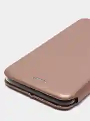 Розовый чехол-книжка для iPhone Xs Max