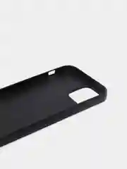 Черный чехол из эко кожи с карманом для карт на iPhone 11 12 mini pro max