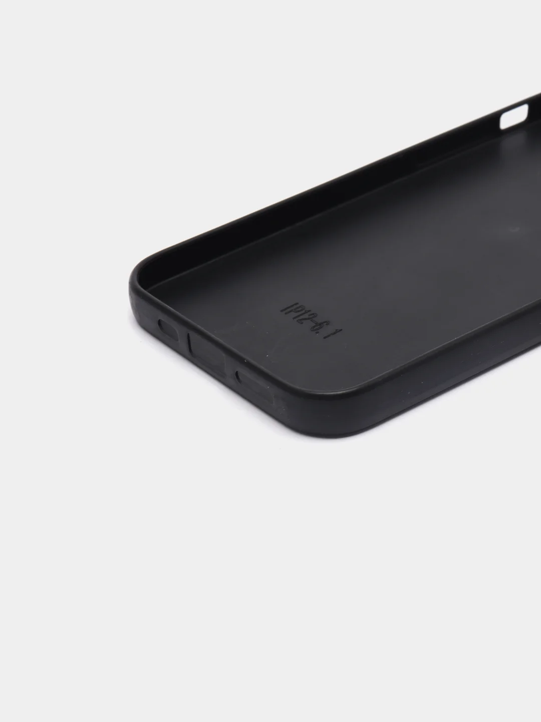 Черный чехол из эко кожи с карманом для карт на iPhone 11 12 mini pro max