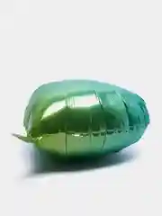 Голубой шар фольгированный 18" "Сердце", градиент