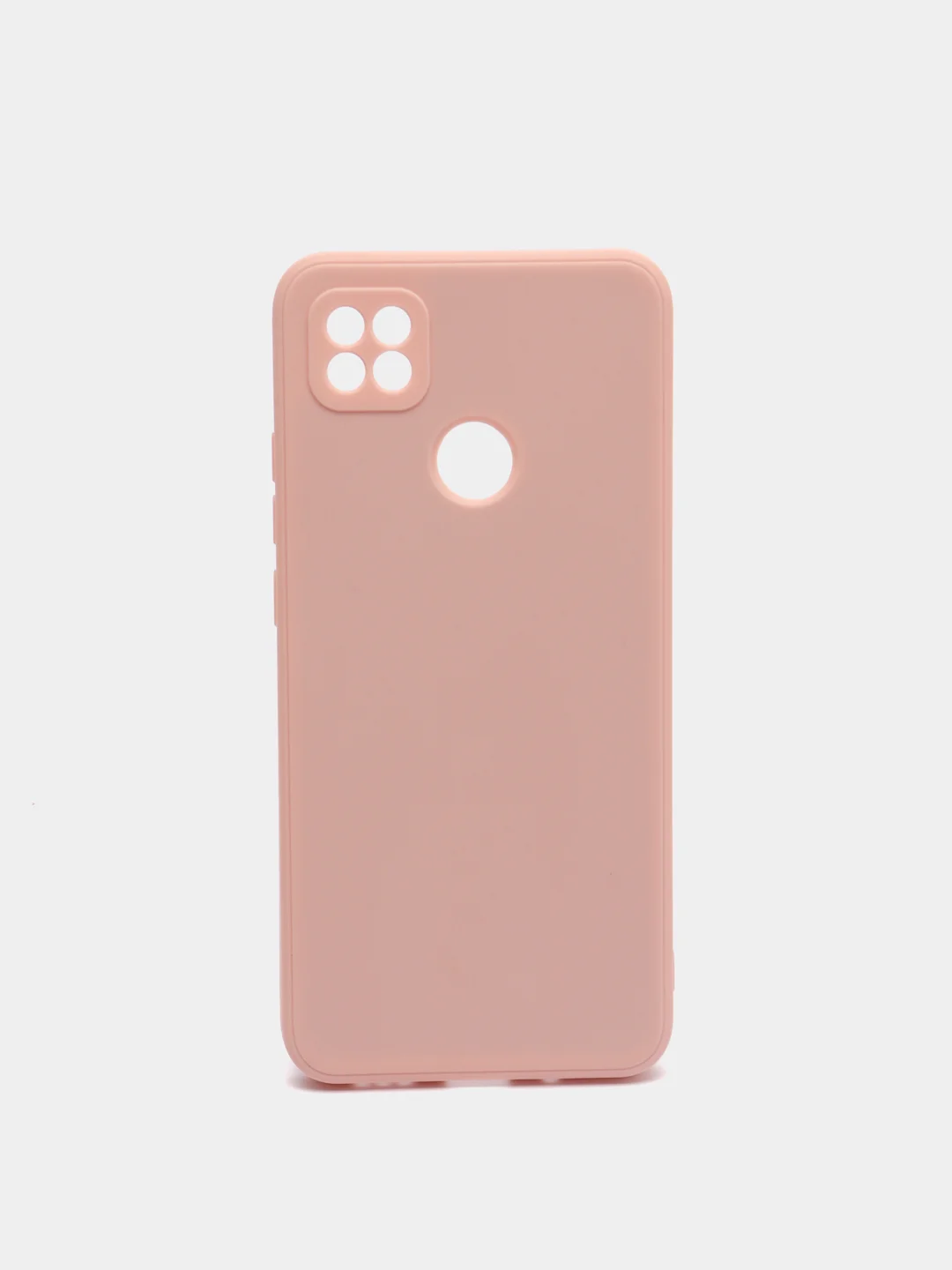 Пудровый чехол для Xiaomi Redmi 9A/9/9C/9T/NOTE 10 PRO/NOTE 9 силиконовый (Борта чехла прямые NEW)