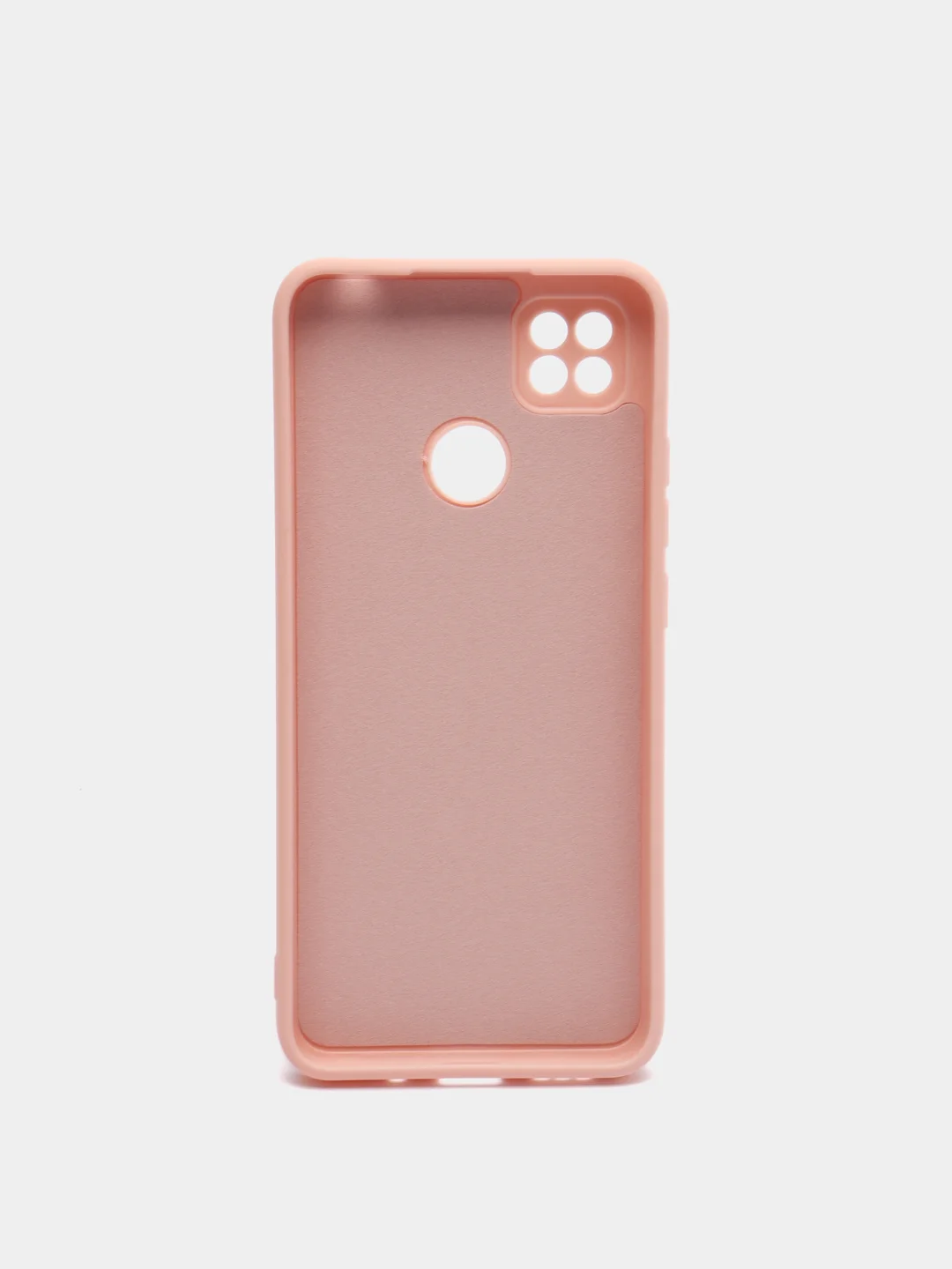 Пудровый чехол для Xiaomi Redmi 9A/9/9C/9T/NOTE 10 PRO/NOTE 9 силиконовый (Борта чехла прямые NEW)