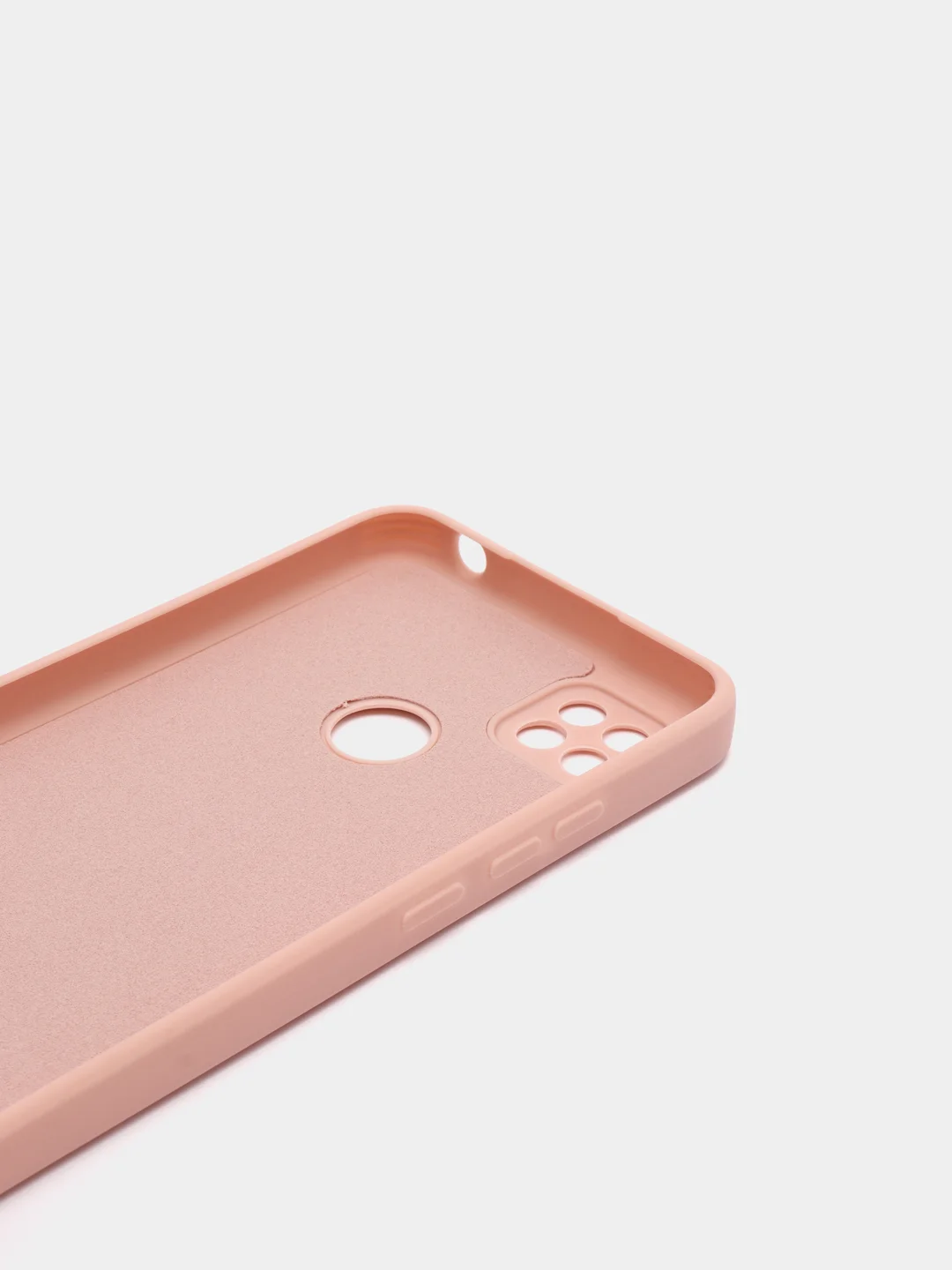 Пудровый чехол для Xiaomi Redmi 9A/9/9C/9T/NOTE 10 PRO/NOTE 9 силиконовый (Борта чехла прямые NEW)
