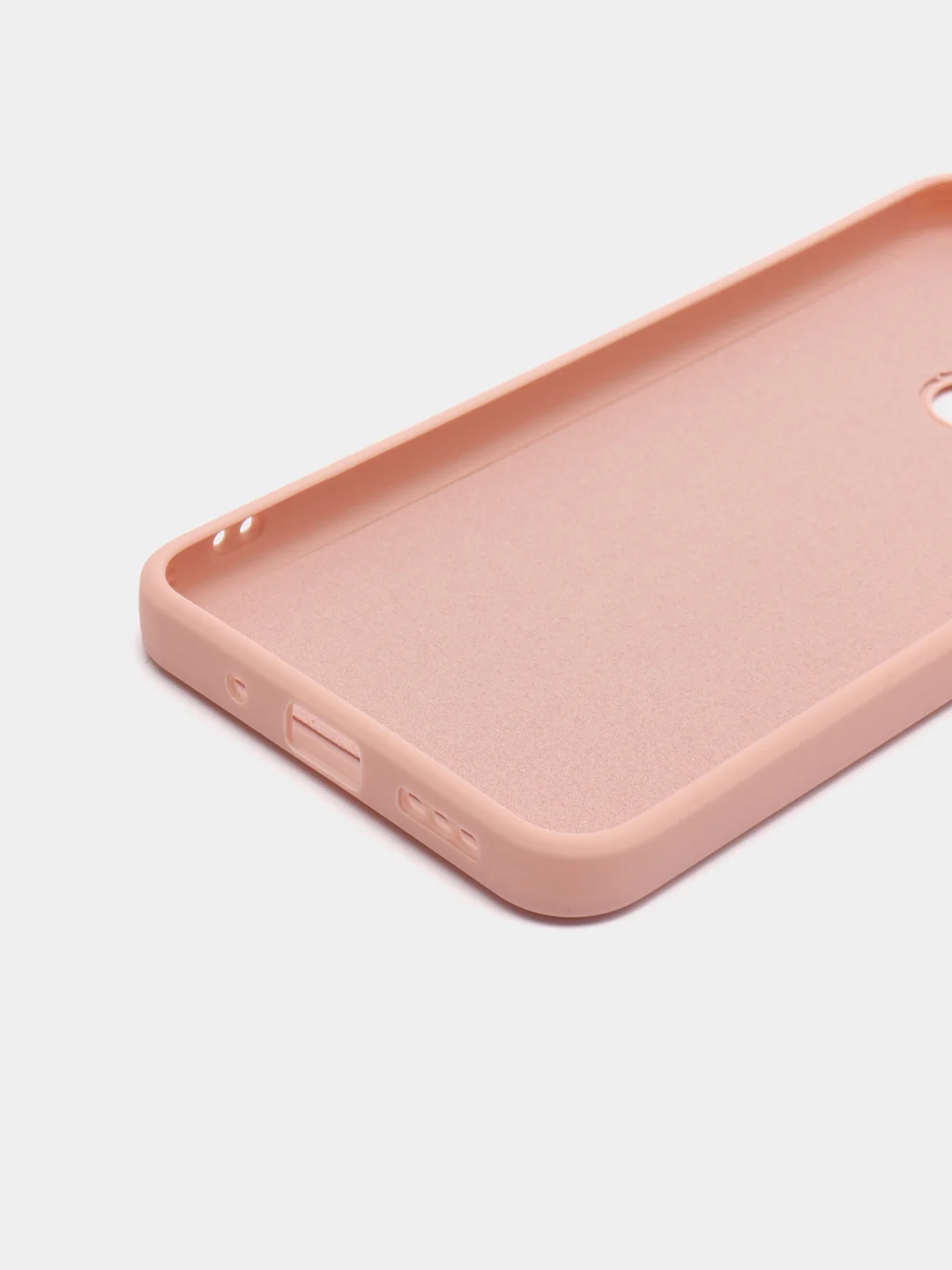 Пудровый чехол для Xiaomi Redmi 9A/9/9C/9T/NOTE 10 PRO/NOTE 9 силиконовый (Борта чехла прямые NEW)