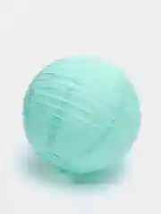 Бирюзовый шар-фонарик бумажный для декора