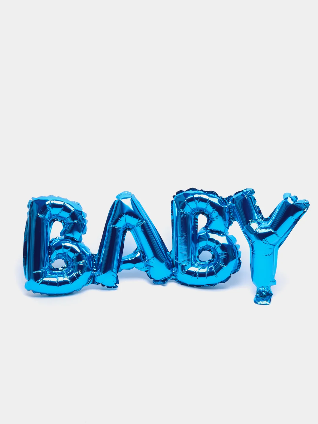 Синий шары на гендер-пати "Baby, boy, girl"