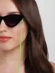 Салатовый шнурки для очков стрейч цветные