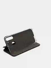 Синий чехол-книжка Samsung Galaxy A21 (Самсунг Галакси А21)