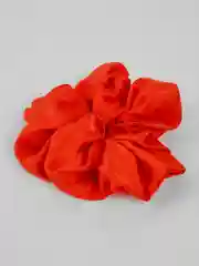 Красный резинка для волос шелковая