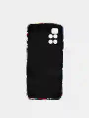 Фуксия чехол для Xiaomi Redmi 10, Note 10, 10S, Note 10 Pro с картинкой / рисунком