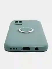 Зеленый чехол для Huawei P40 Lite, с кольцом-держателем