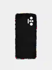 Фуксия чехол для Xiaomi Redmi 10, Note 10, 10S, Note 10 Pro с картинкой / рисунком