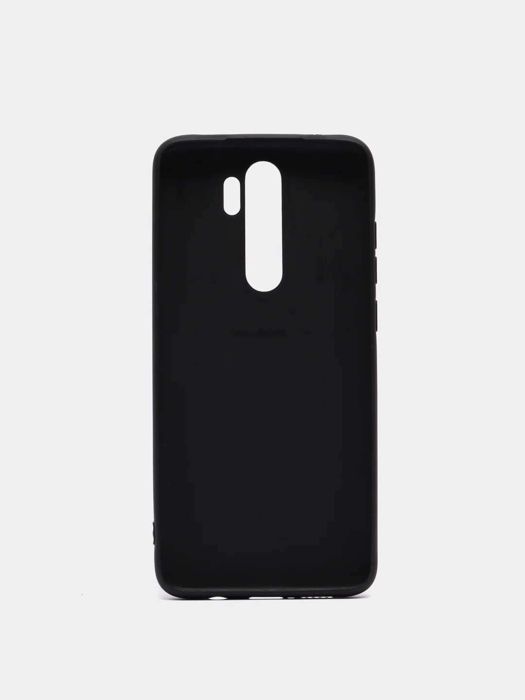 Черный чехол для Xiaomi Redmi Note 8 Pro силиконовый, матовый, однотонный
