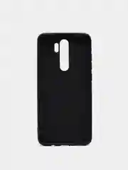 Черный чехол для Xiaomi Redmi Note 8 Pro силиконовый, матовый, однотонный