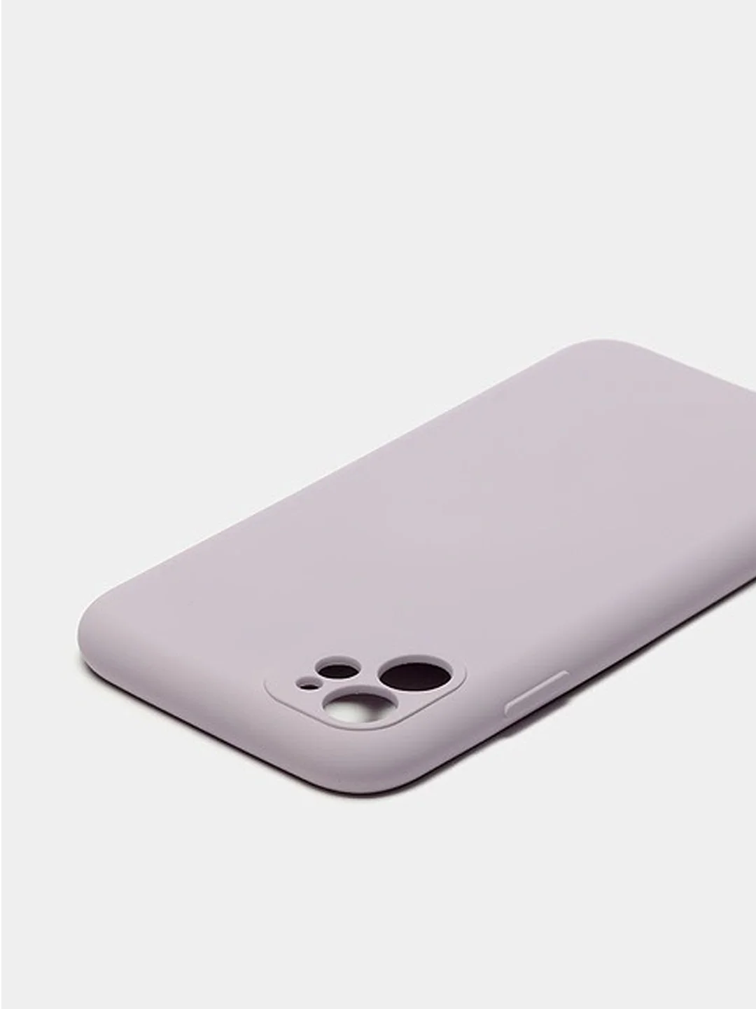 Лавандовый чехол iPhone 11 13 12 Pro Mini силиконовый ( Айфон Про Мини )