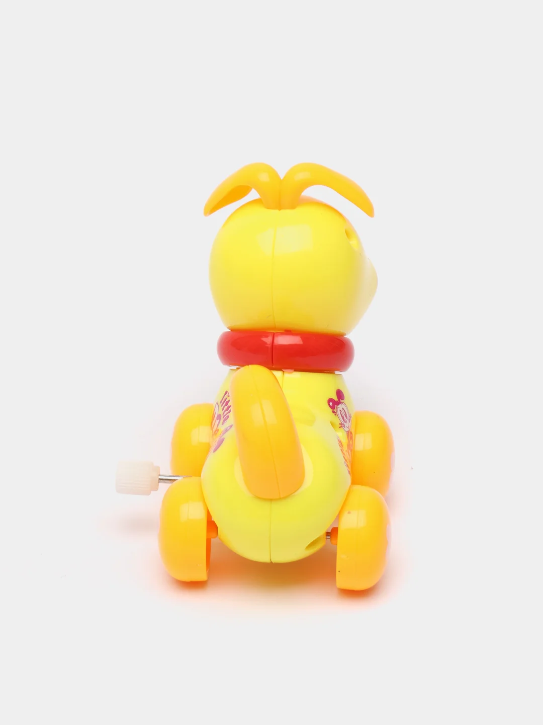 Желтый заводная игрушка Собачка