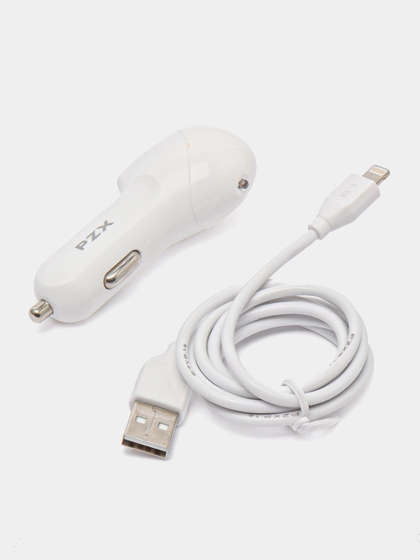Автомобильное зарядное устройство PZX (2 USB, 2.1 A)