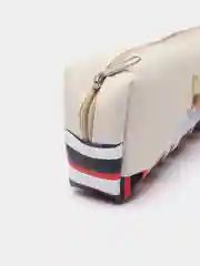 Бежевый пенал школьный