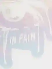 Ледяной переливающаяся наклейка без фона "Глаз со слезами" - I know why youre always in pain
