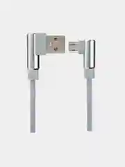 PERFEO Кабель USB2.0 A вилка - Micro USB вилка, угловой, 1 м