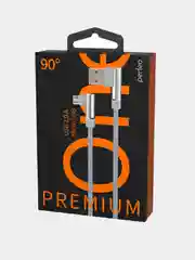 PERFEO Кабель USB2.0 A вилка - Micro USB вилка, угловой, 1 м