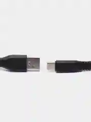 Черный зарядка андроид без упаковки, кабель 1 m, Type-C