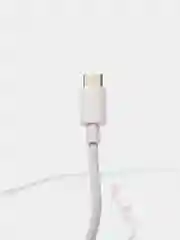 Белый зарядка андроид без упаковки, кабель 1 m, Type-C