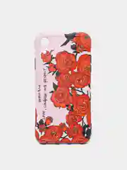 Красный чехол iPhone XR, 11, 11 Pro, 12, 12 Pro, 12 Pro max, 13, 13 Pro, 13 Pro Max с картинкой