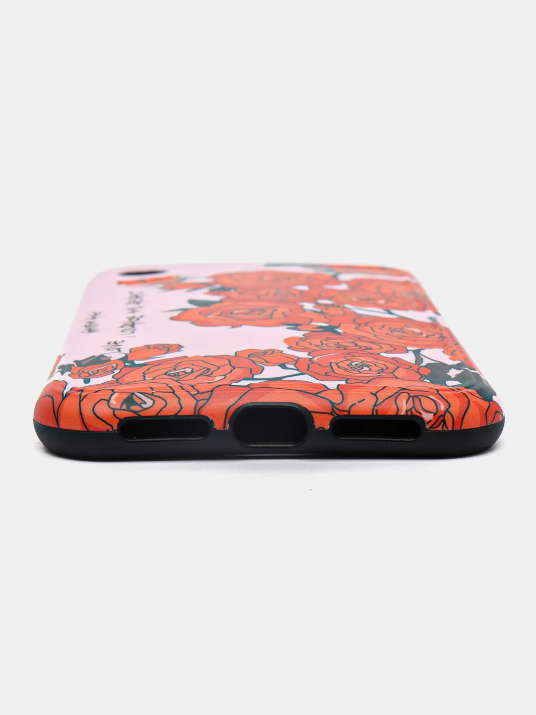 Красный чехол iPhone XR, 11, 11 Pro, 12, 12 Pro, 12 Pro max, 13, 13 Pro, 13 Pro Max с картинкой