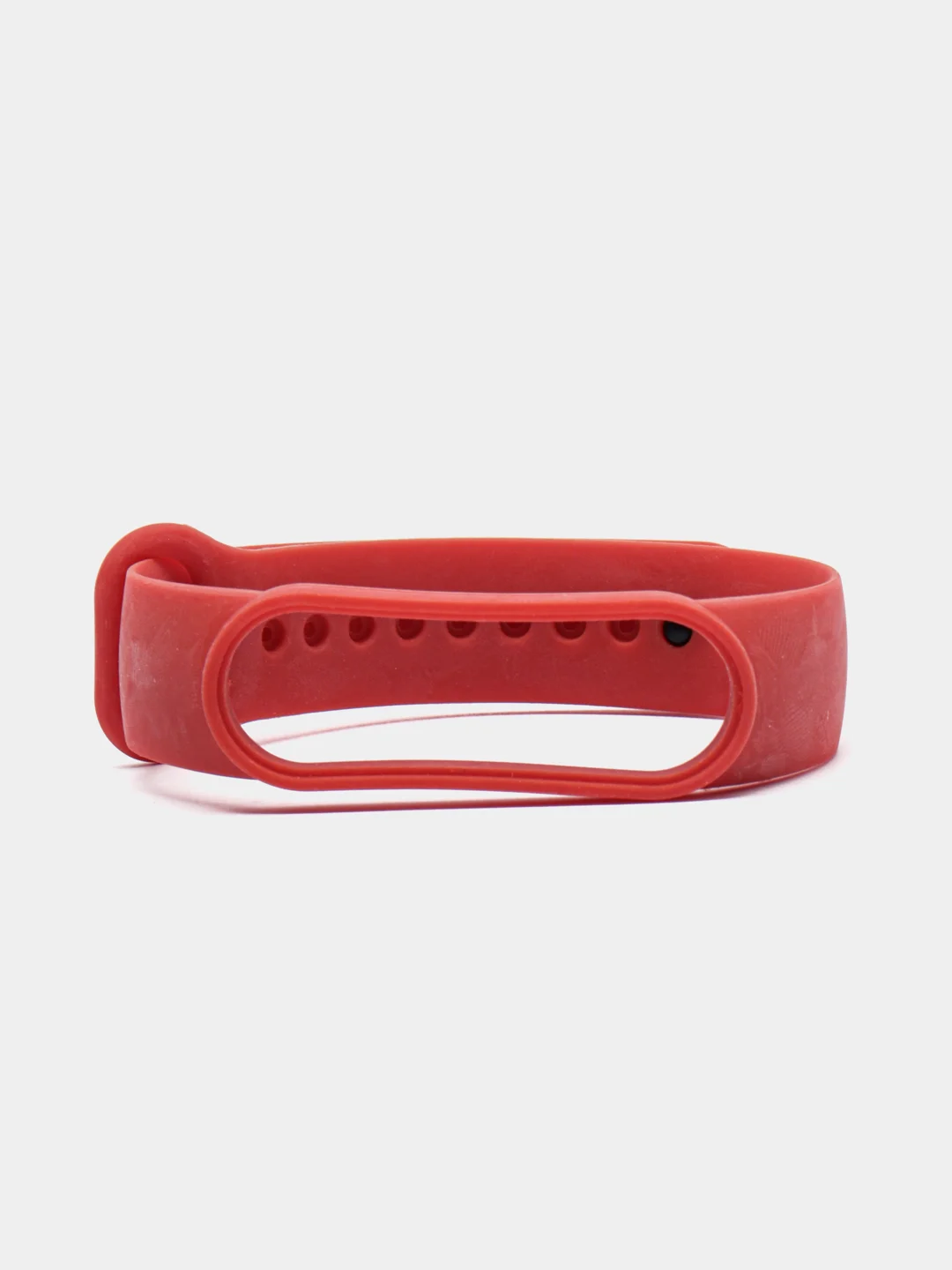 Красный ремешок для Xiaomi Mi Band 5 / Mi Band 6 Mijobs силиконовый ми бэнд