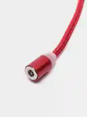 Красный кабель для зарядки, 2.1A + магнитный коннектор, Lightning, Type-C, Micro USB, 1 метр