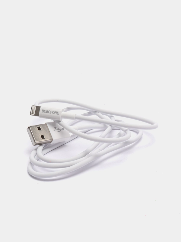 USB Кабель iPhone 8pin, 2.4A, 1м, Borofone BX22