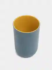 Синий стакан для зубных щеток