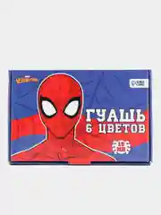 Синий гуашь, 6 цветов по 10 мл